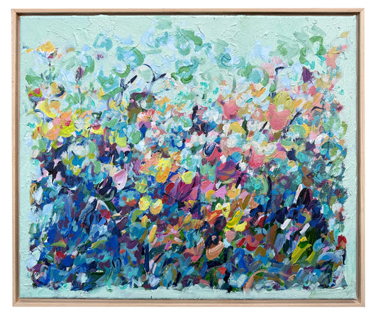 Free My Mind - Abstract Painting - 25x21 inches