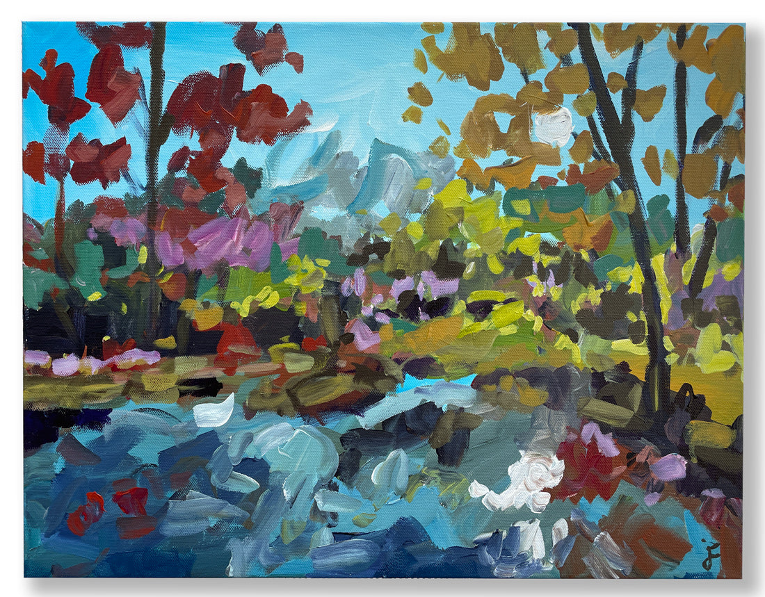 In This Moment - 20x16 inches