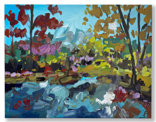 In This Moment - 20x16 inches