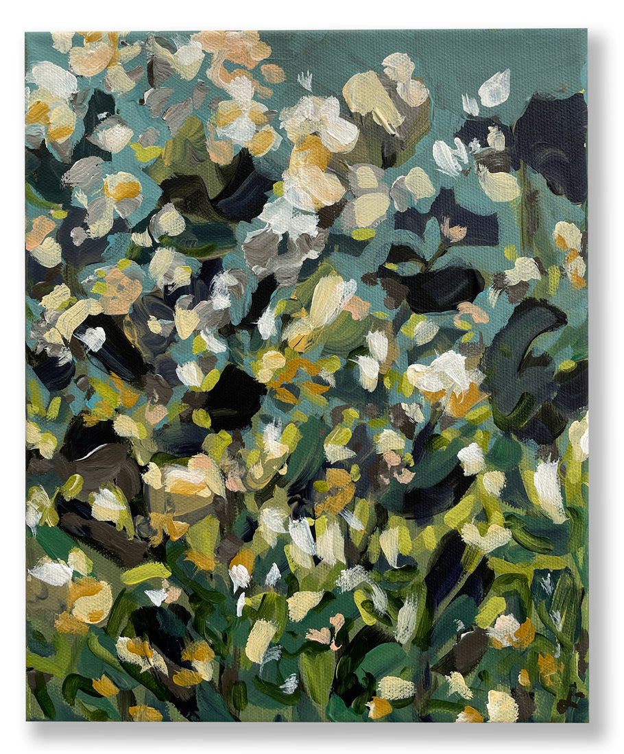 Thinking Quietly - 8x10 inches