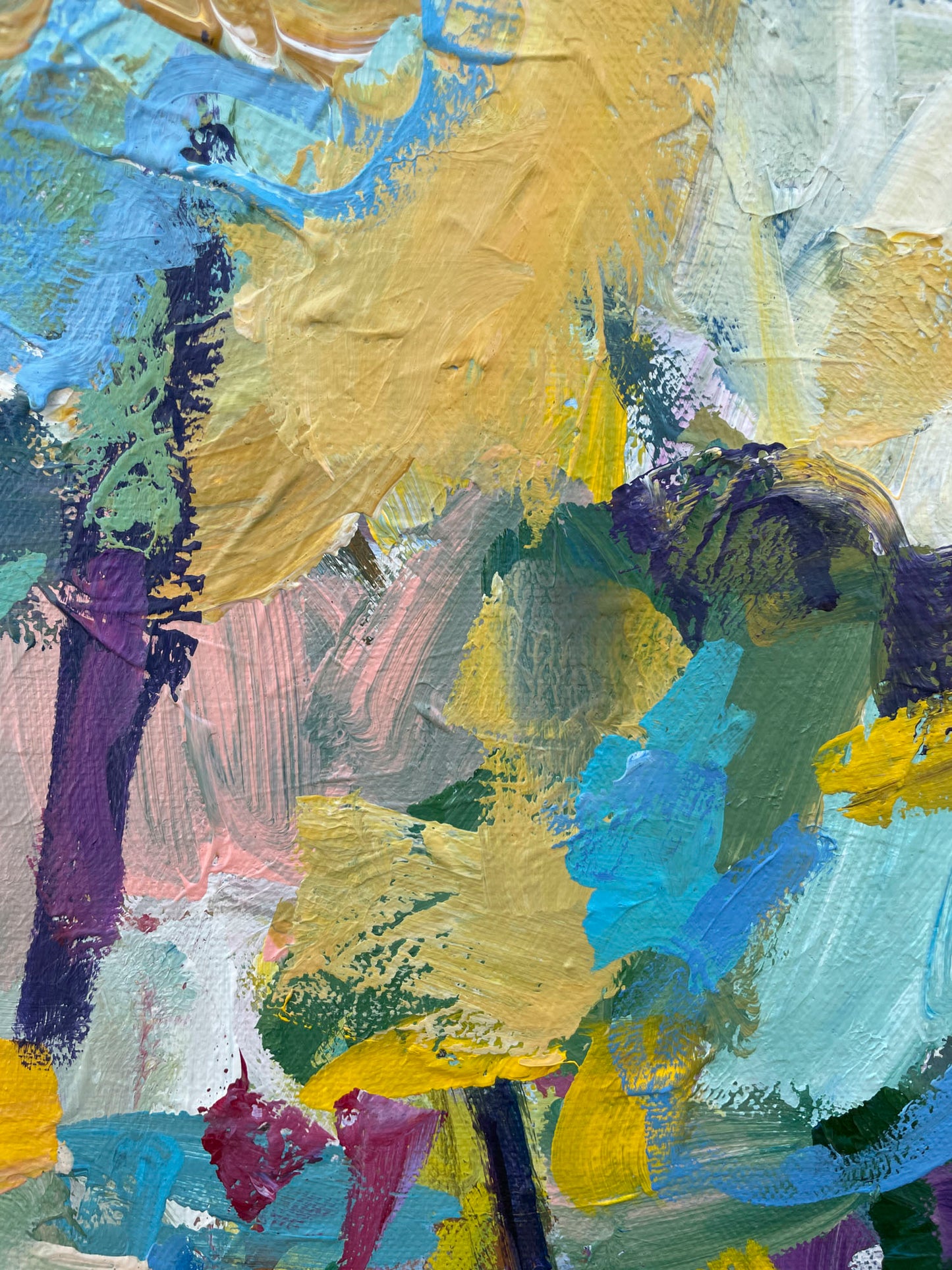 To Be Free - Abstract Painting - 17x21 inches
