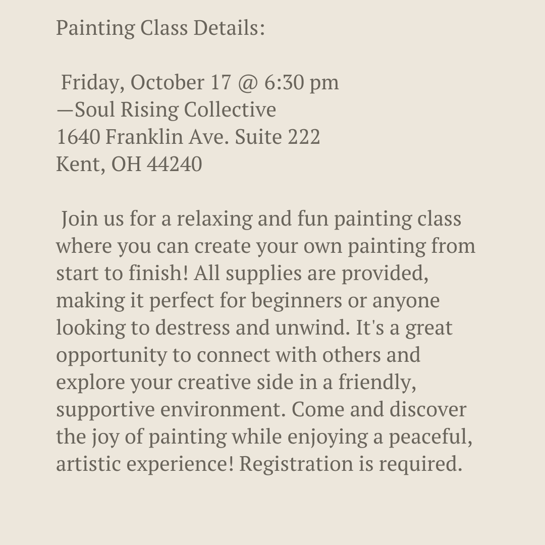 Paint With Me! Painting Class Friday, June 12