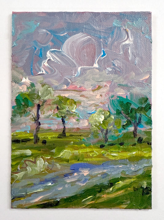 Mini Art - 5x7 inch canvas panel