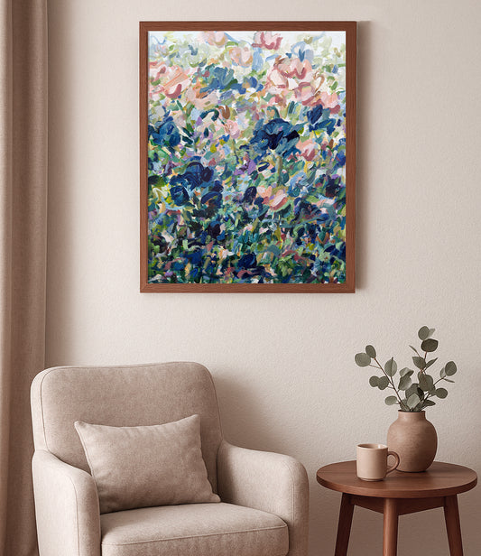 Growth Floral Art Print