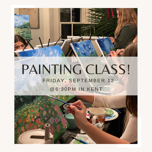 Paint With Me! Painting Class Friday, September 12