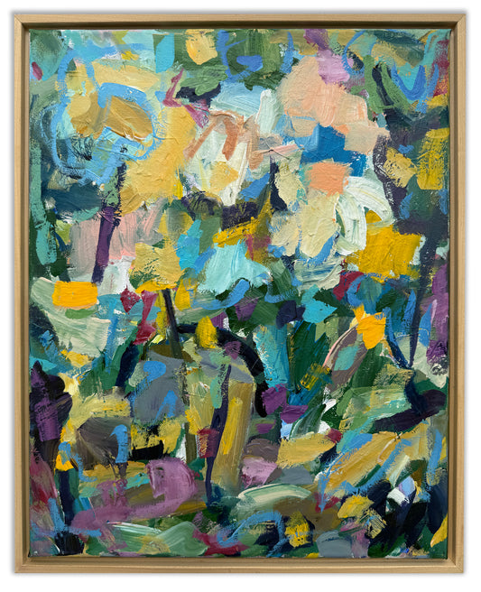 To Be Free - Abstract Painting - 17x21 inches
