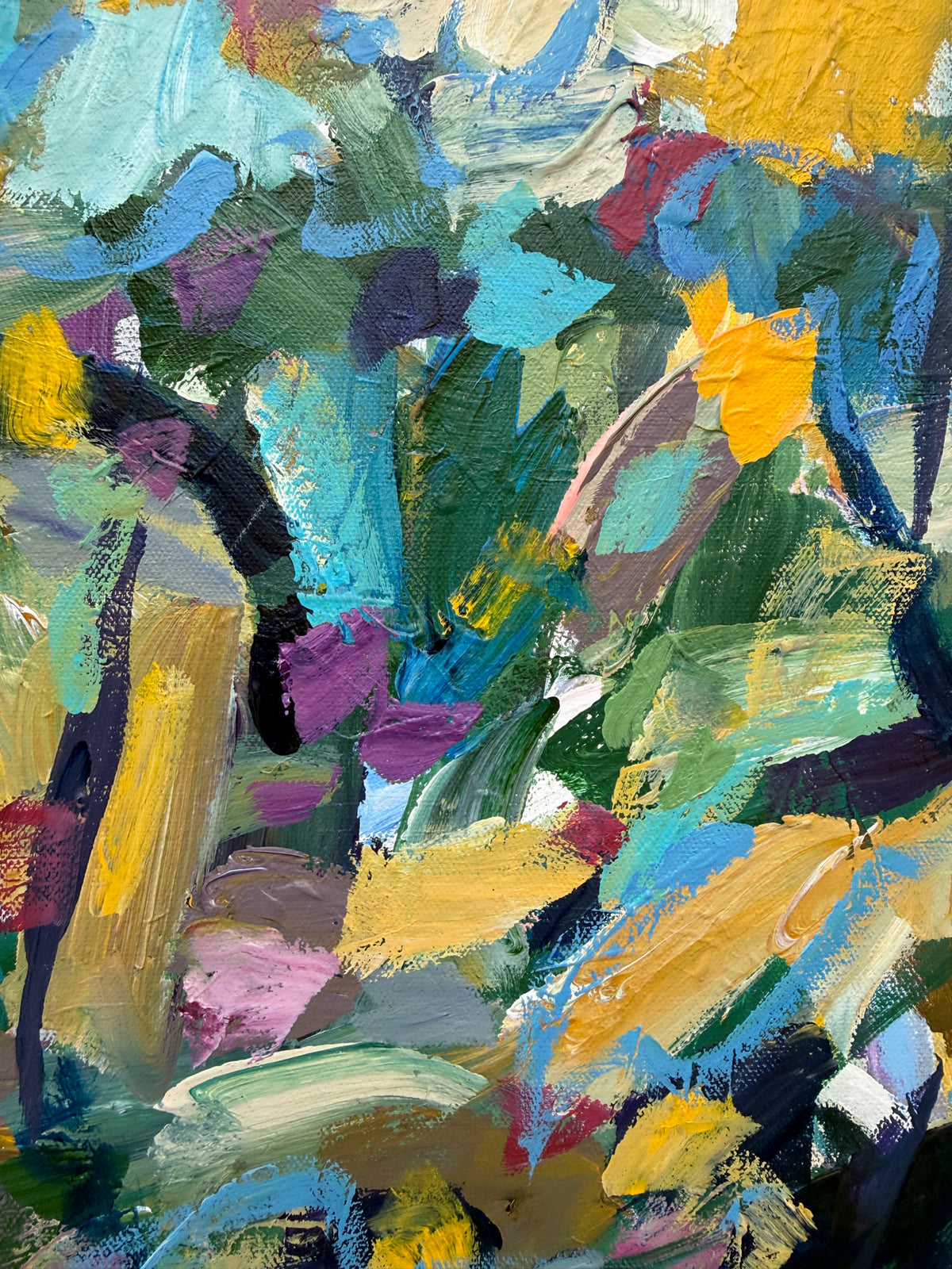 To Be Free - Abstract Painting - 17x21 inches