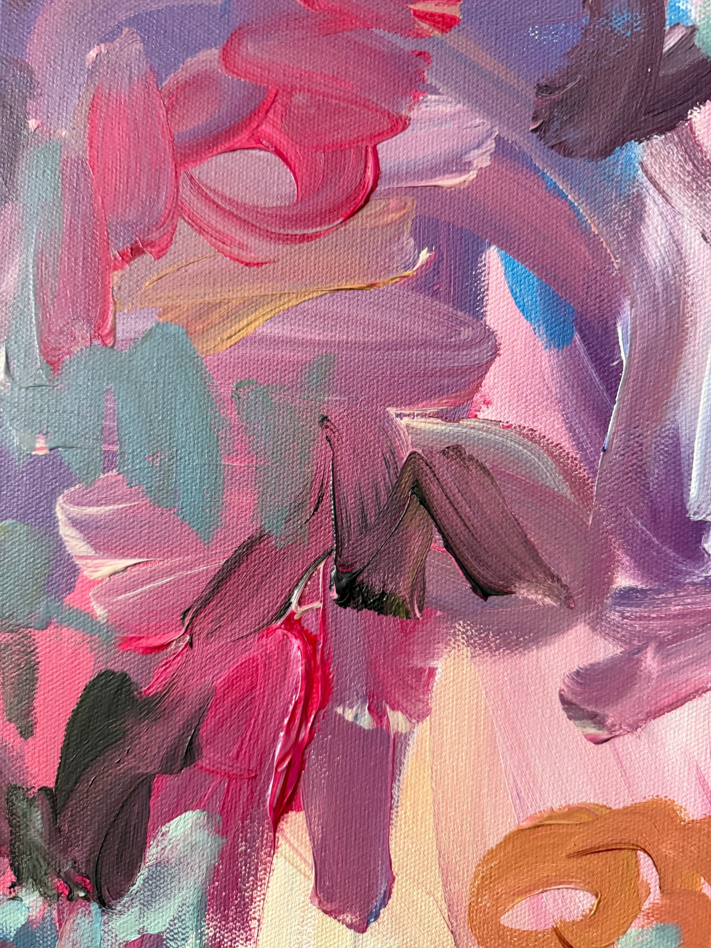 Find The Light - Abstract Expression Painting - 20x20 inches
