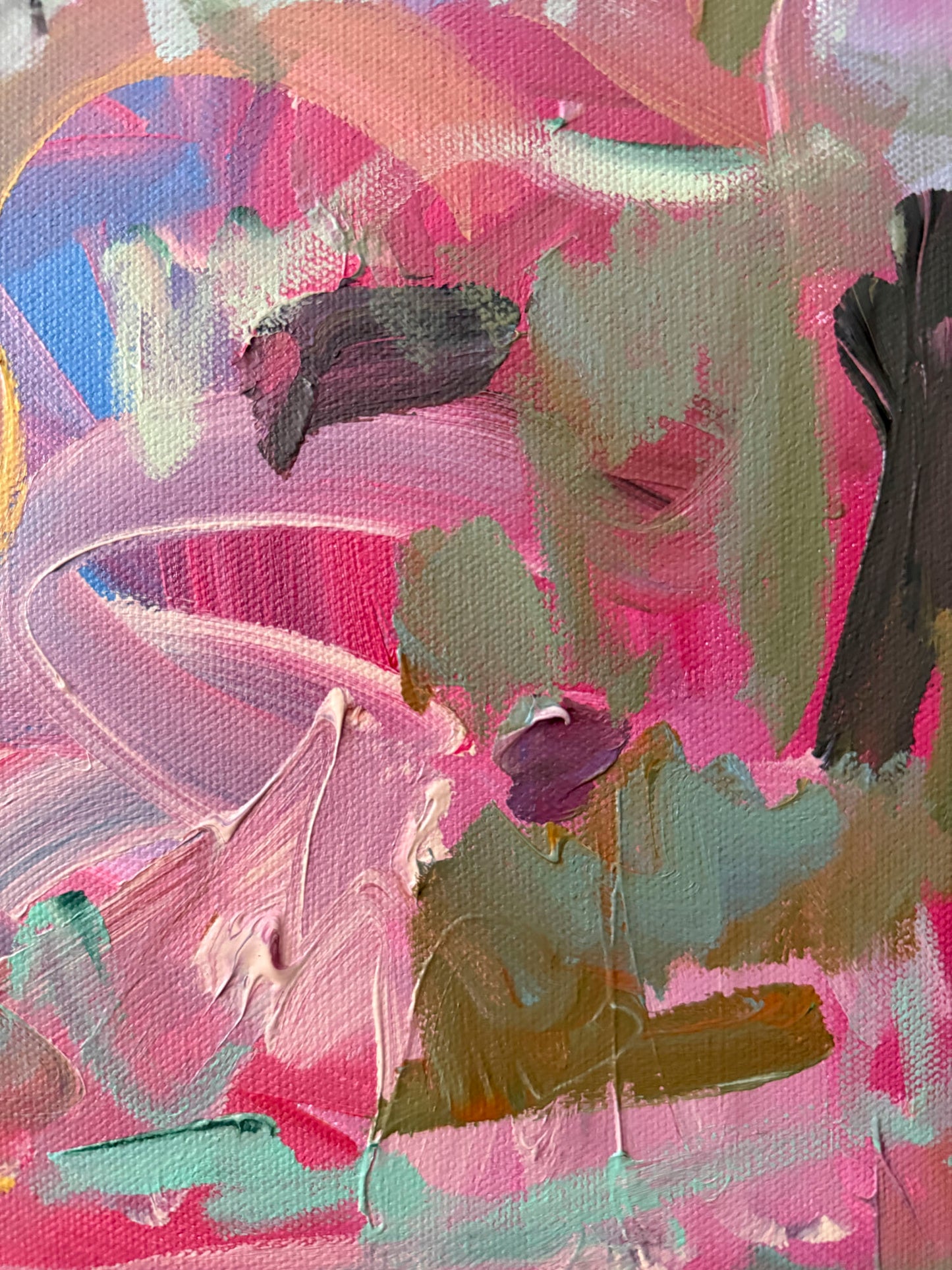 Find The Light - Abstract Expression Painting - 20x20 inches