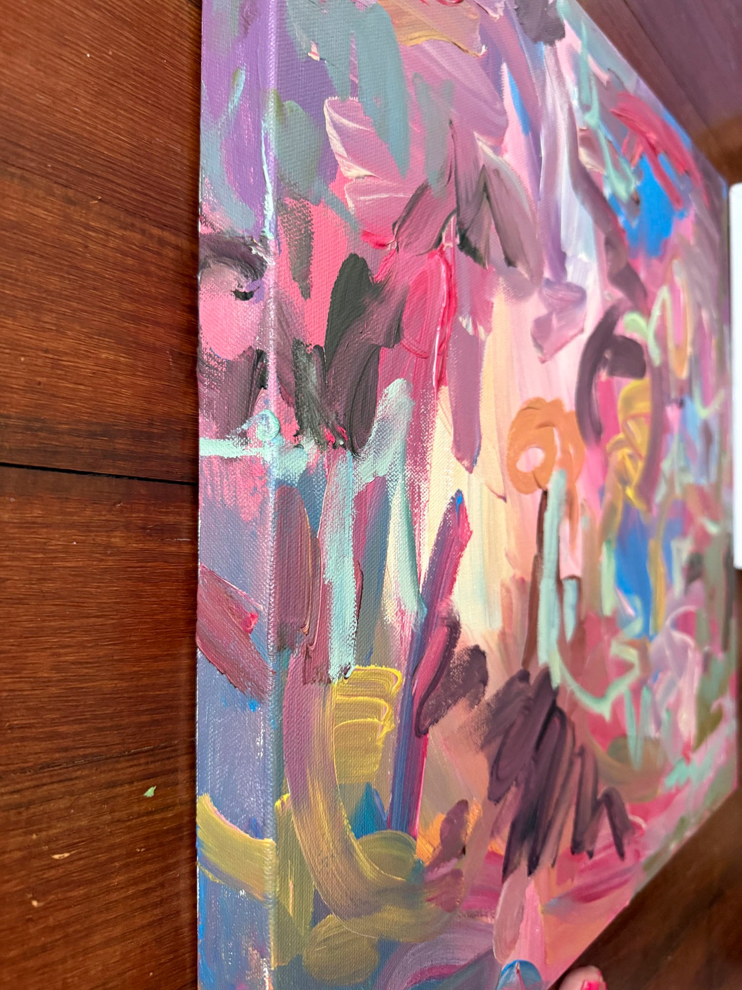 Find The Light - Abstract Expression Painting - 20x20 inches