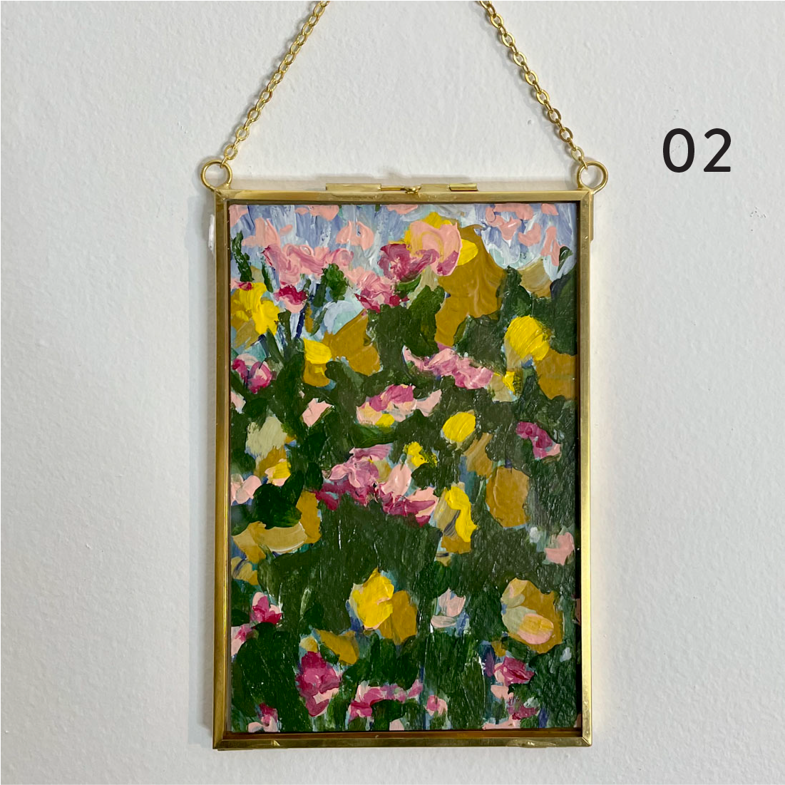 T29 Gold Glitter Photo Frame; Frame 4x6 Hanging/Free Stand