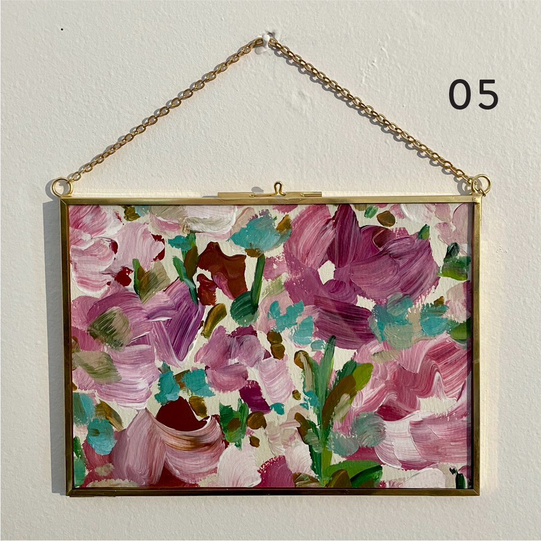 Mini Originals - 5x7" - Gold Hanging Frames