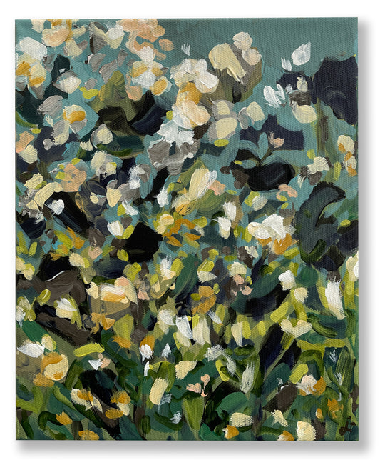 Thinking Quietly - 8x10 inches