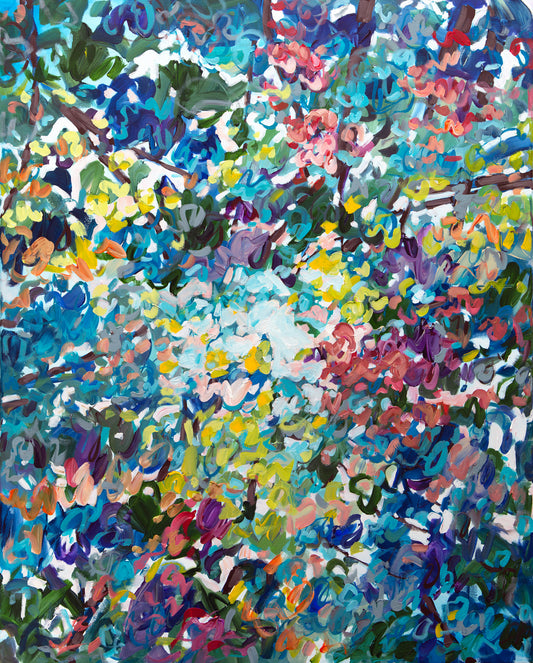"Thriving in Nature" Abstract Landscape Art Print
