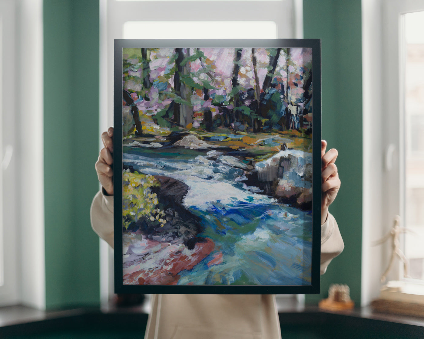 "River View" Landscape Art Print