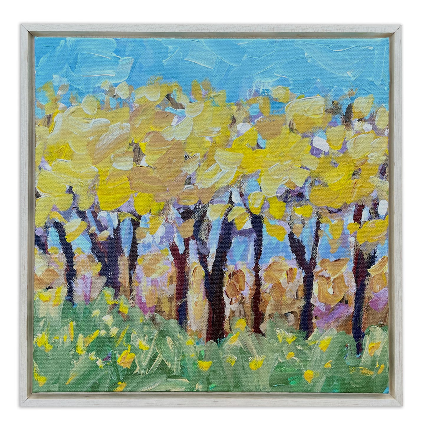 Colors of Spring - Impressionist Landscape Painting